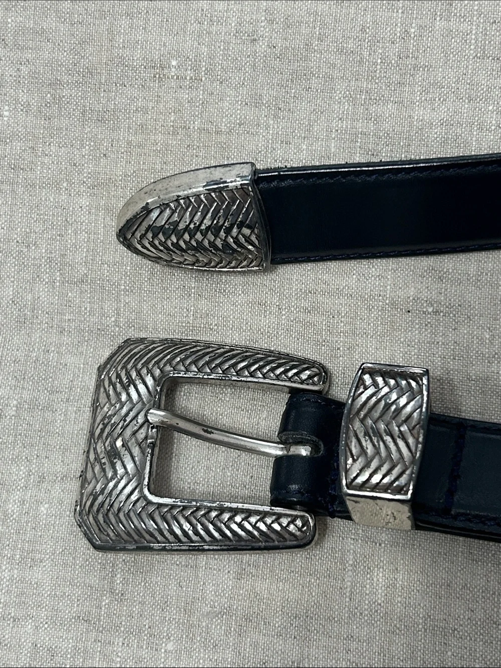 Talbots leather belt